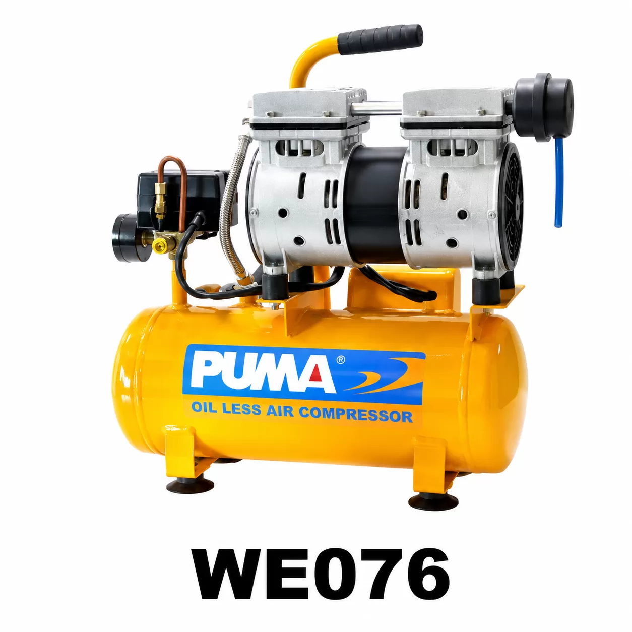 Máy nén khí piston không dầu PUMA model WE076
