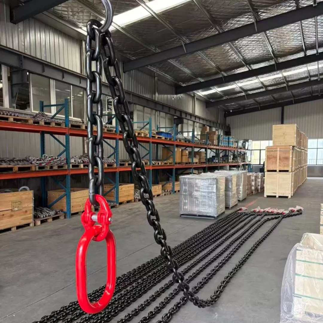 Sling xích cẩu hàng G80 tải trọng 8 tấn