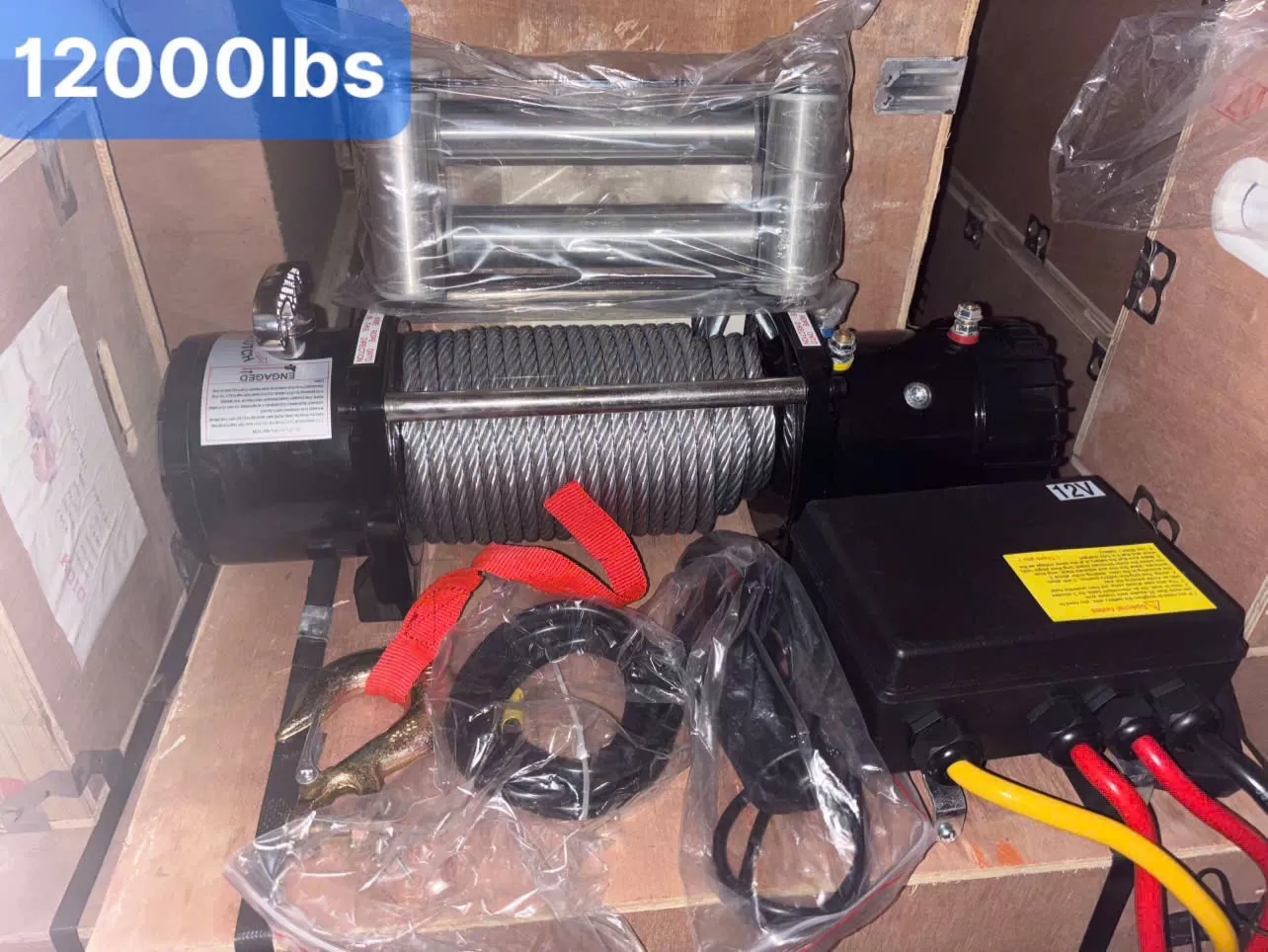 Tời Pin ắc quy 12V 12000LBS  giá tốt