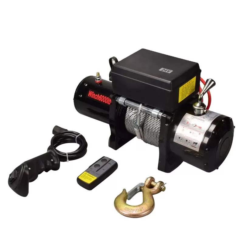 Tời Pin ắc quy 12V 6000LBS  giá tốt