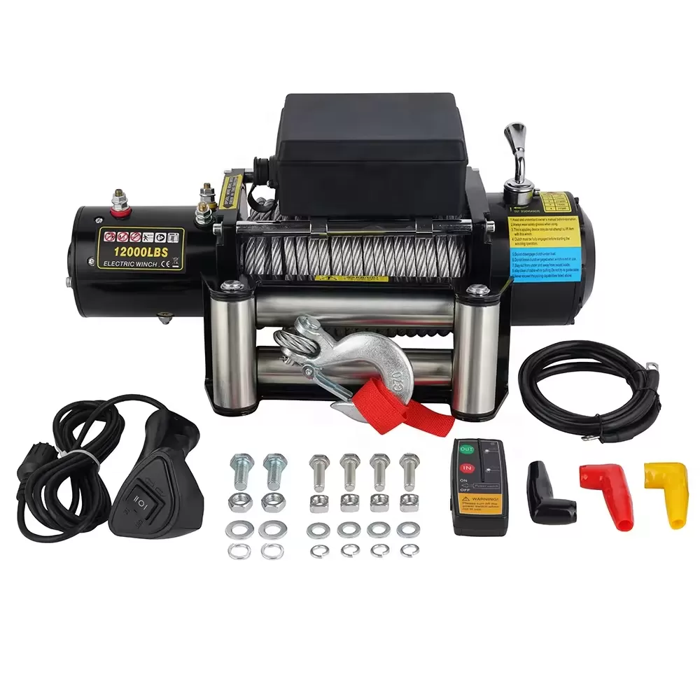 Tời Pin ắc quy 24V 12000LBS giá tốt