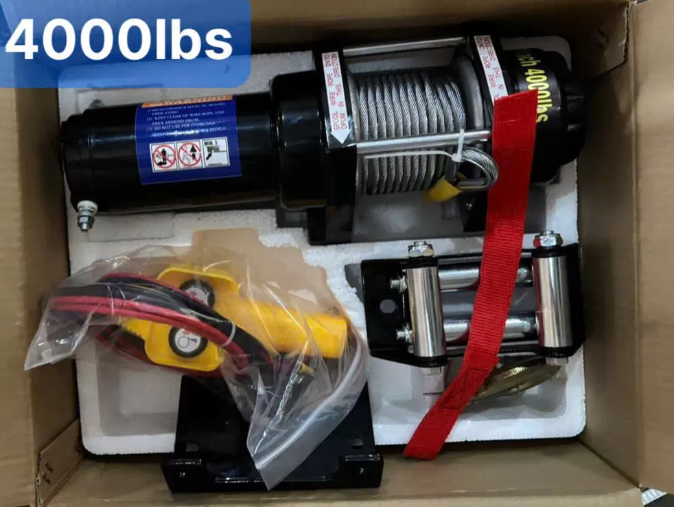 Tời Pin ắc quy 24V 4000LBS  giá tốt