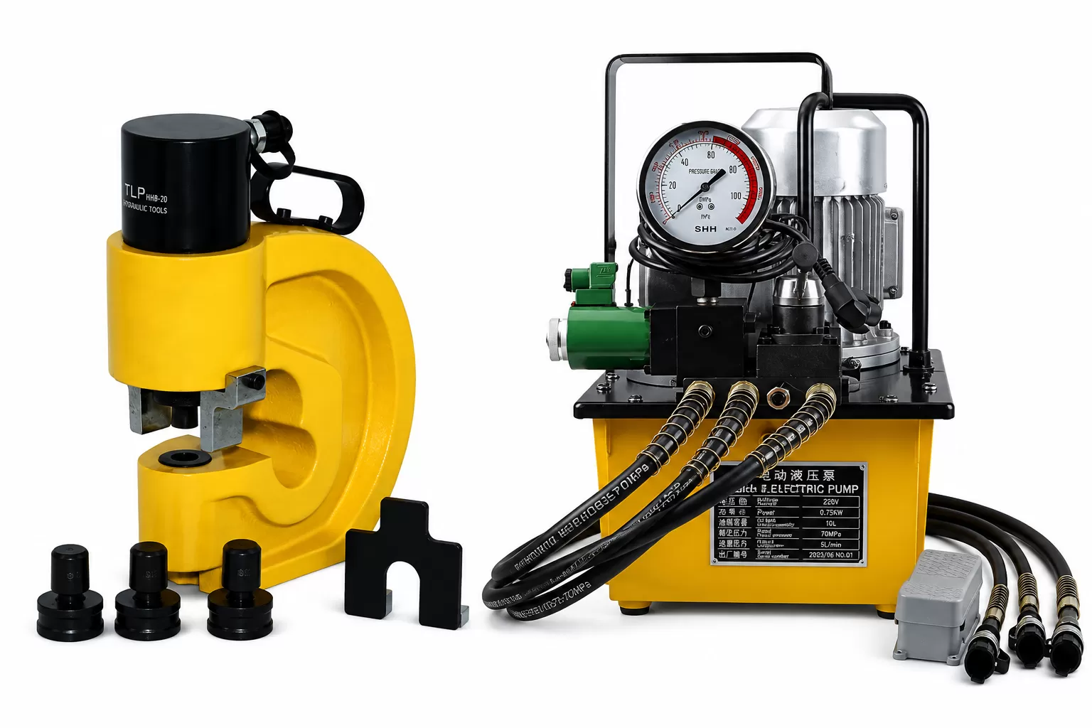 Máy cắt uốn đột CH-60-HHB-700D3 chất lượng vượt trội