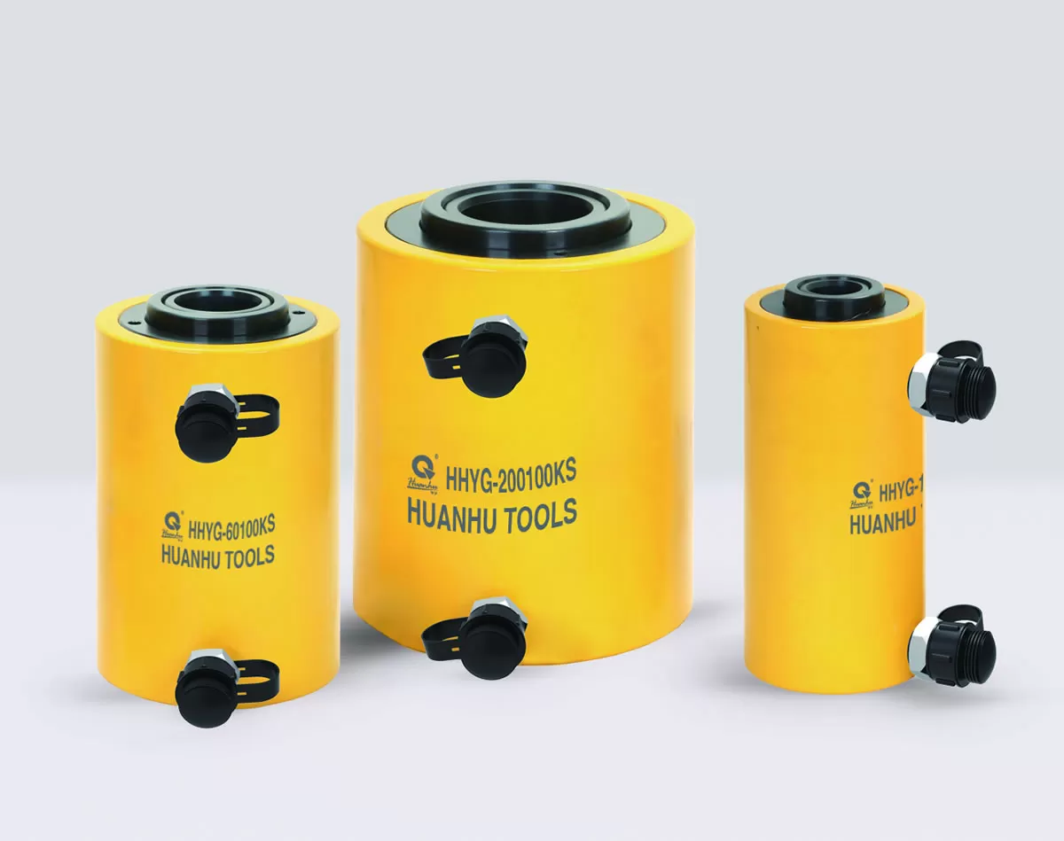 Kích thuỷ lực rỗng tâm 2 chiều TLP HHYG-100100KS