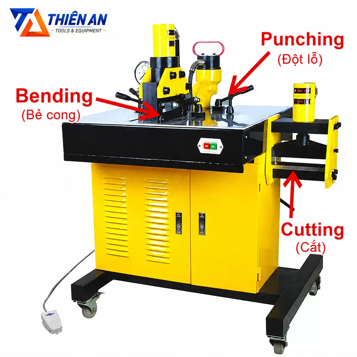 Máy cắt uốn đột CHY-17 chất lượng vượt trội