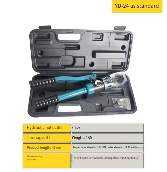 Đầu Cắt Đai Ốc Thủy Lực YD24 – Dụng Cụ Tách Đai Ốc