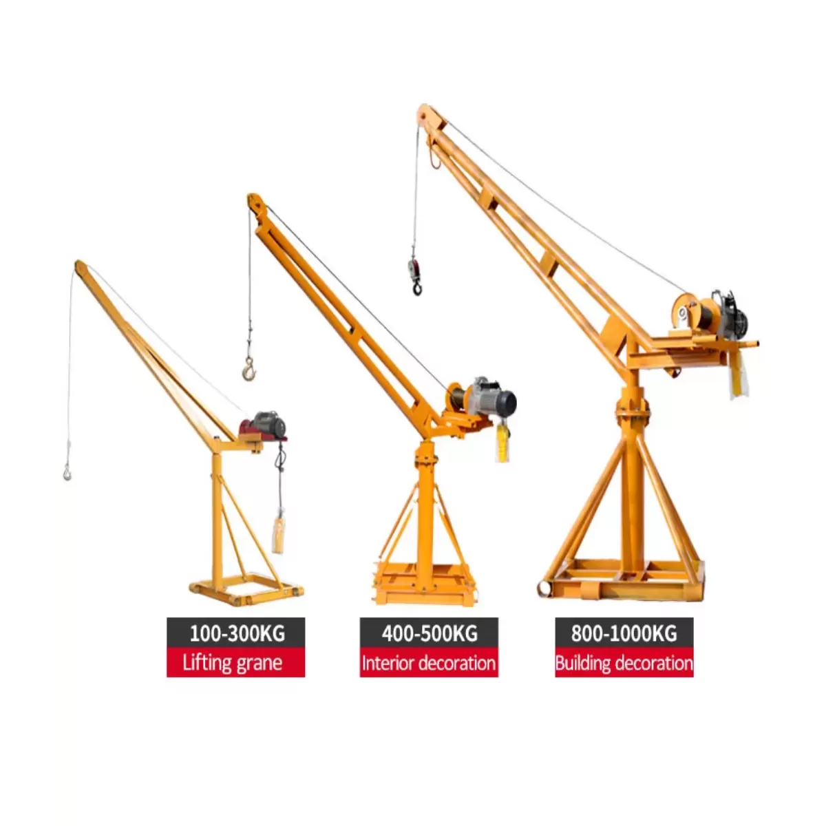 Khung cẩu quay 360° tải trọng 500kg