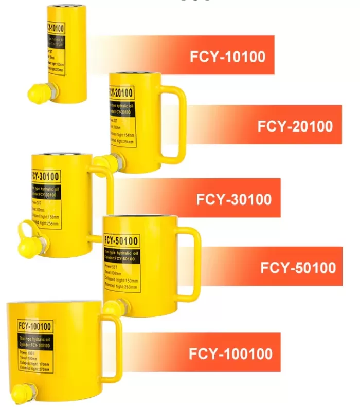 Kích thuỷ lực 1 chiều 30 tấn hành trình 150mm Model: FCY-30150