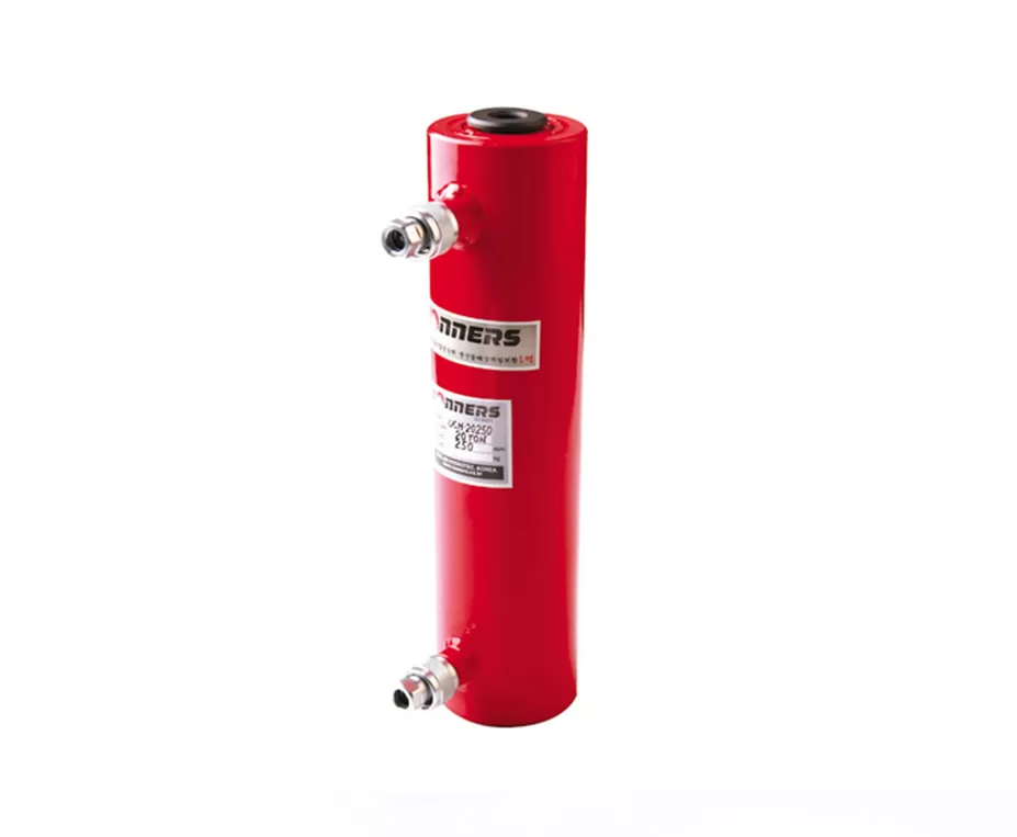Kích thủy lực 2 chiều rỗng tâm 30 tấn 254mm DCHW-30254