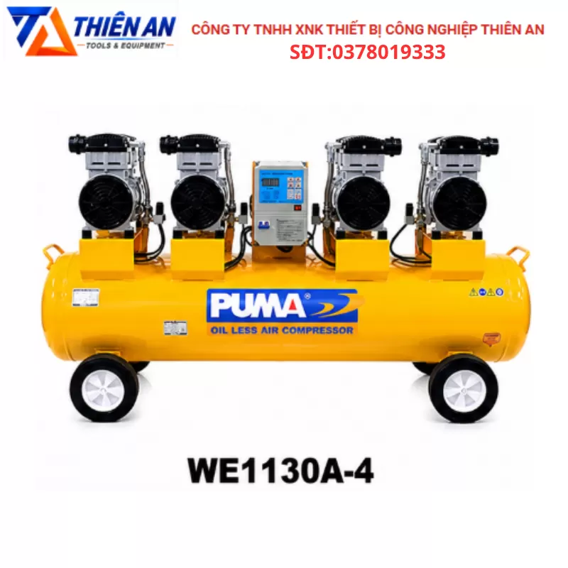 Máy nén khí piston  piston không dầu PUMA model WE